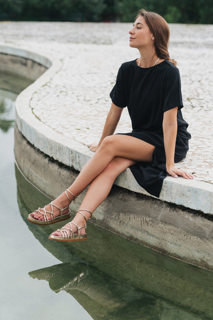 Vestido T-Shirt Viscose