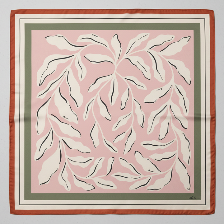 Lenço Botânico - Collab Nina Coen