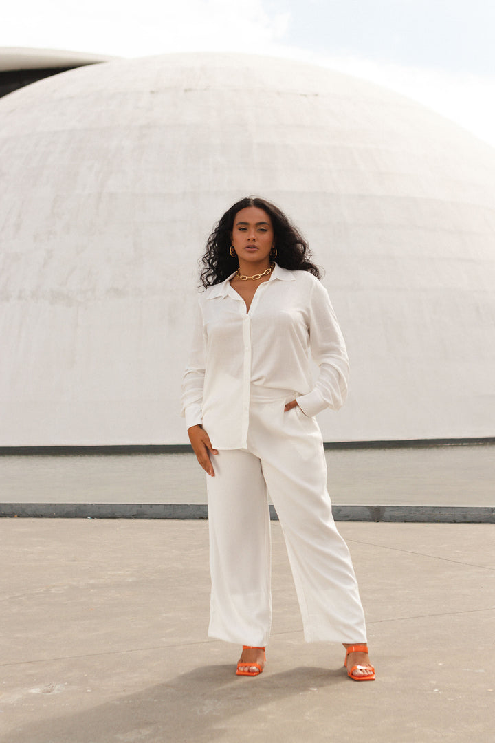 Camisa Linen Básica