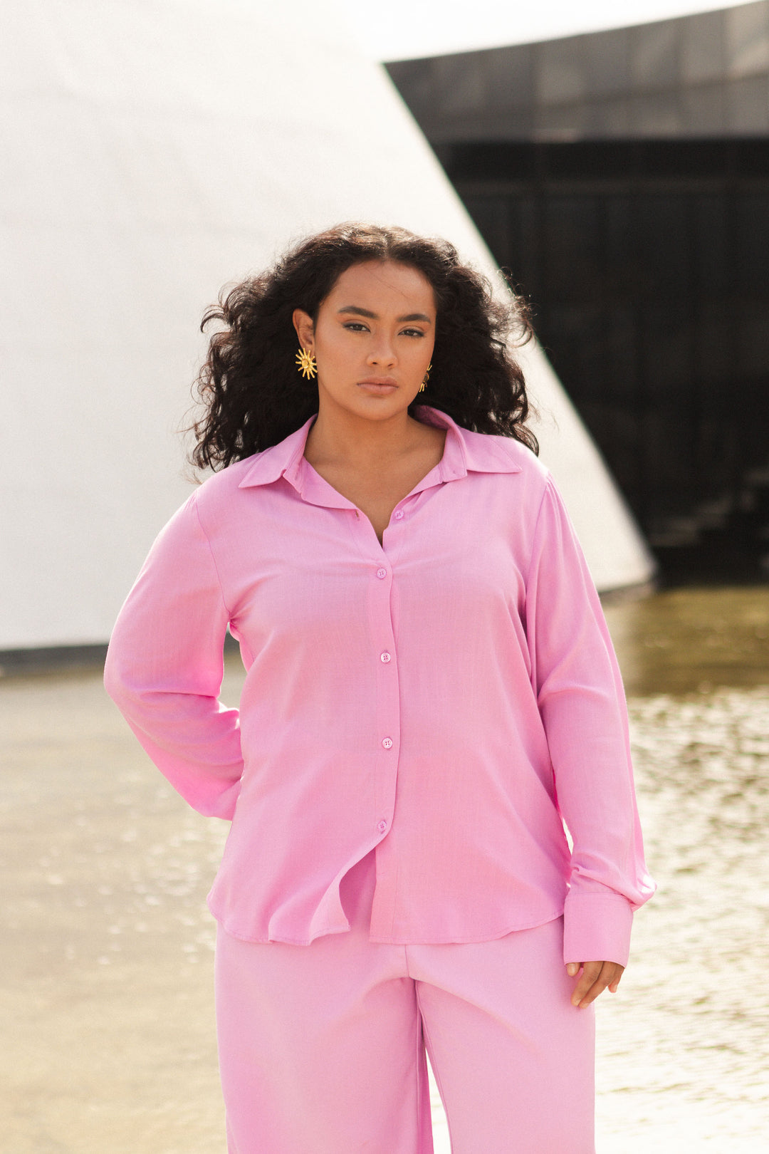 Camisa Linen Básica