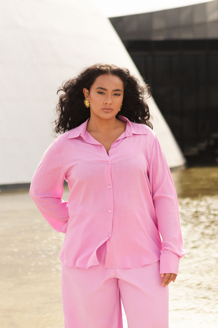 Camisa Linen Básica